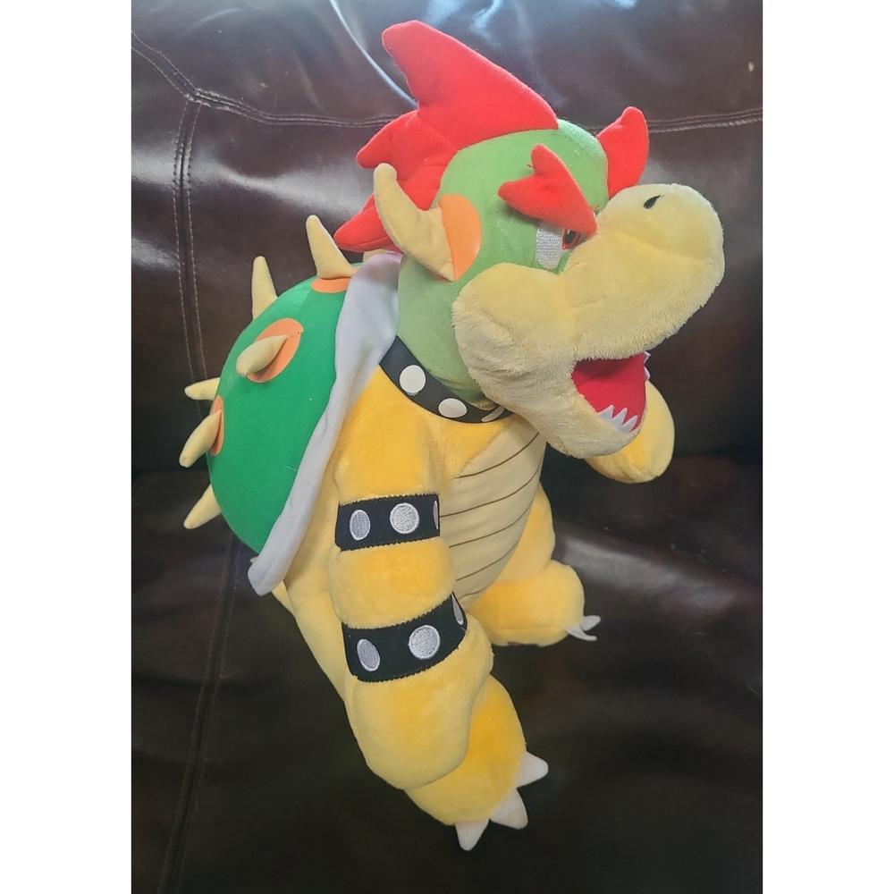 Rare Build a Bear Nintendo Super Mario Bros Bowser plush